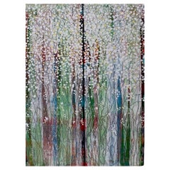Painting by Nobu Fukui Titled "Babies Breath"