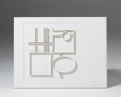 Painting by Ole Schwalbe, Sweden, 1968