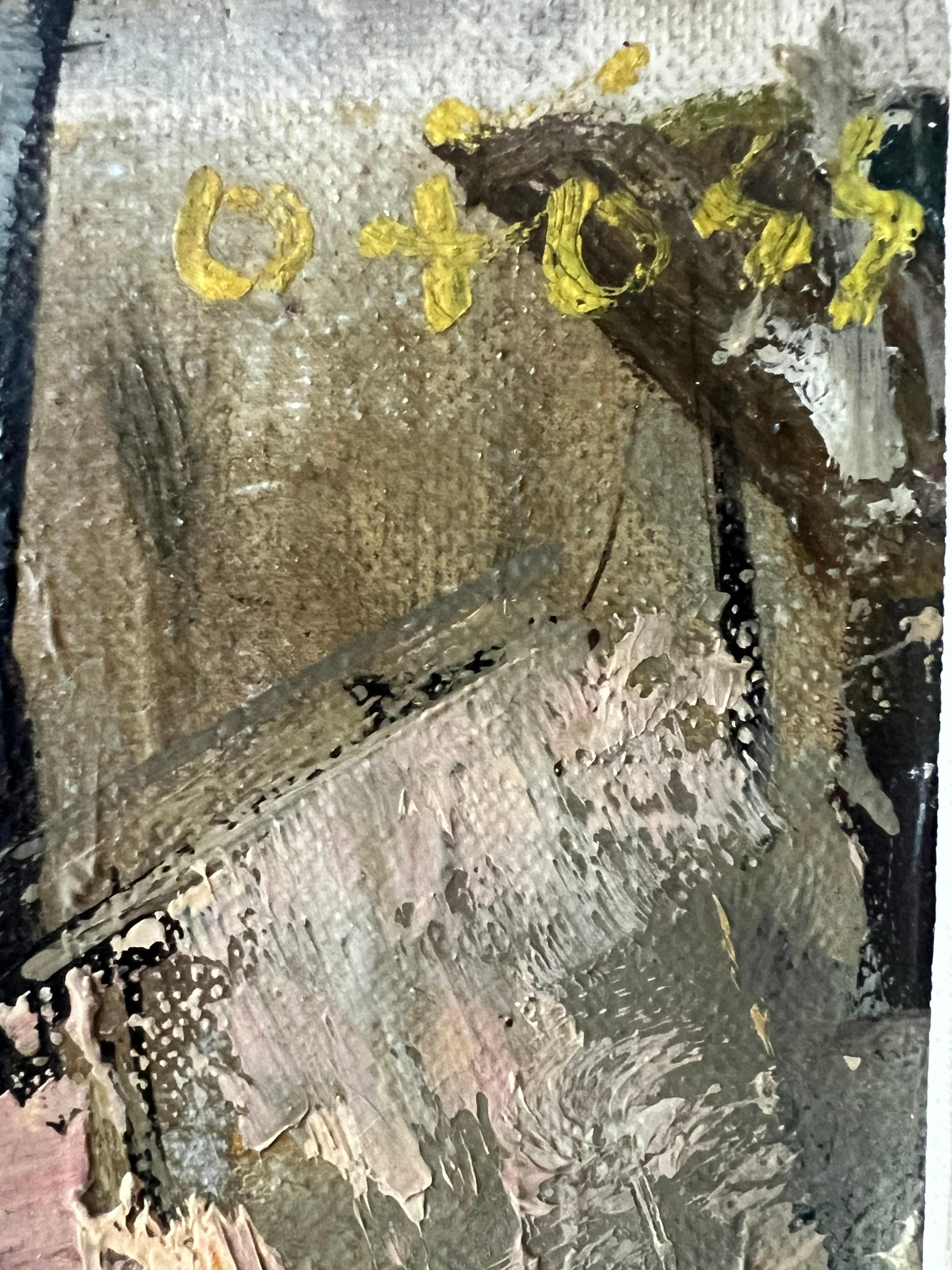 Gemälde von Olivier Foss Pariser Szene Ca' 1940er Jahre im Angebot 6