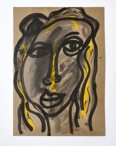 Painting by Peter Keil, C 1967, Signed, Acrylic on Board, No Frame, Modern Art
