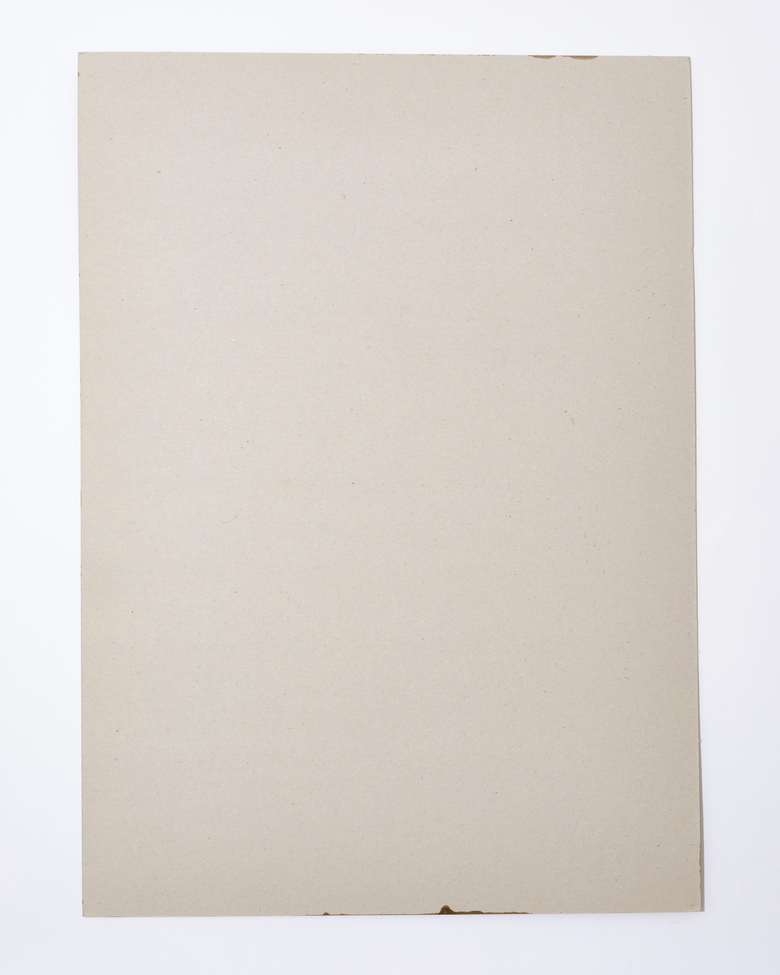 Gemälde von Peter Keil, ca. 1970, Acryl auf grauem Kartonpapier, Deutschland, ohne Rahmen im Angebot 5