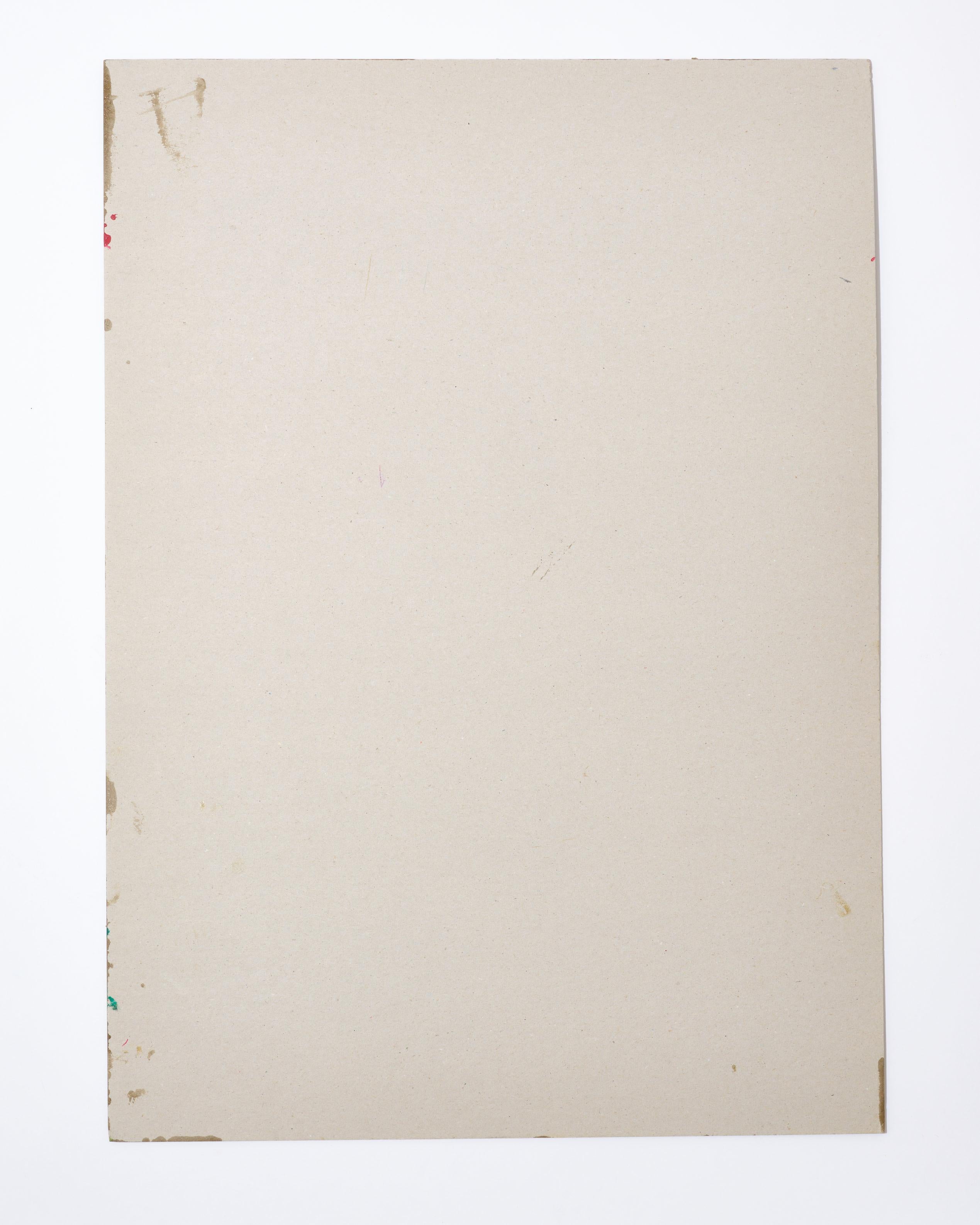 Quadro di Peter Keil, C.1970, Firmato, Acrilico su tavola, Senza cornice, Germania in vendita 4
