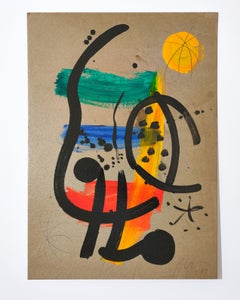 Quadro di Peter Keil, C.1970, Firmato, Acrilico su tavola, Senza cornice, Germania