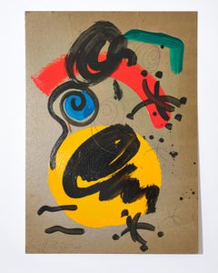 Quadro di Peter Keil, C.1970, Firmato, Acrilico su tavola, Germania, Senza cornice, Arte