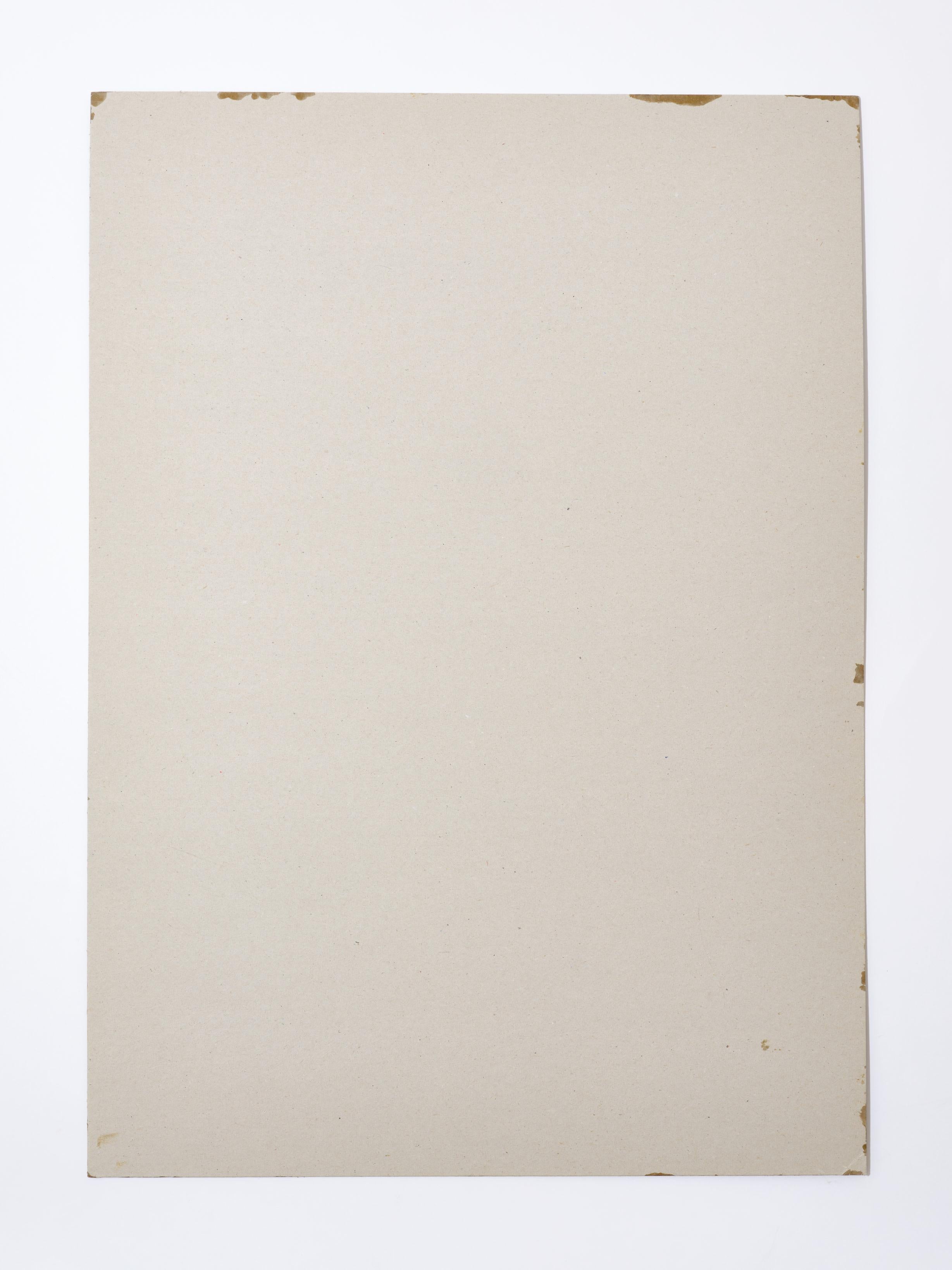 Gemälde von Peter Keil, Acryl auf Karton, „Die Dame“, signiert, ca. 1974, ohne Rahmen (Ende des 20. Jahrhunderts) im Angebot