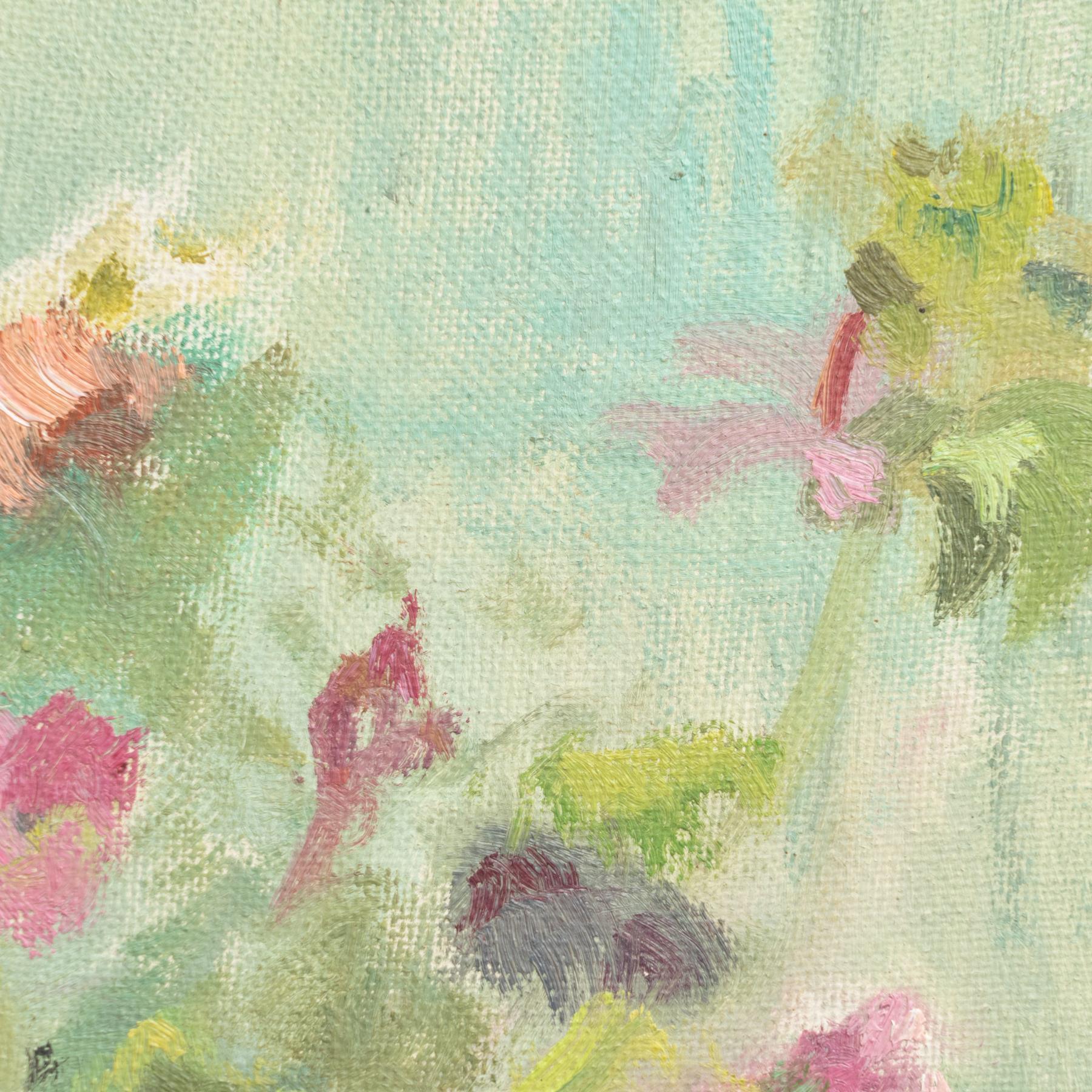 Pittura di Q. Cano, Olio su tela, 1960 circa in vendita 6
