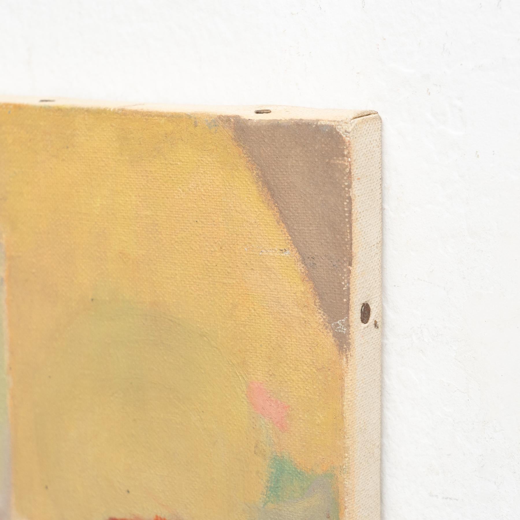 Gemälde von Q. Cano, Öl auf Leinwand, um 1960 im Angebot 8