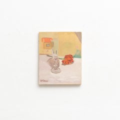 Painting by Q. Cano, Oil on Canvas, circa 1960