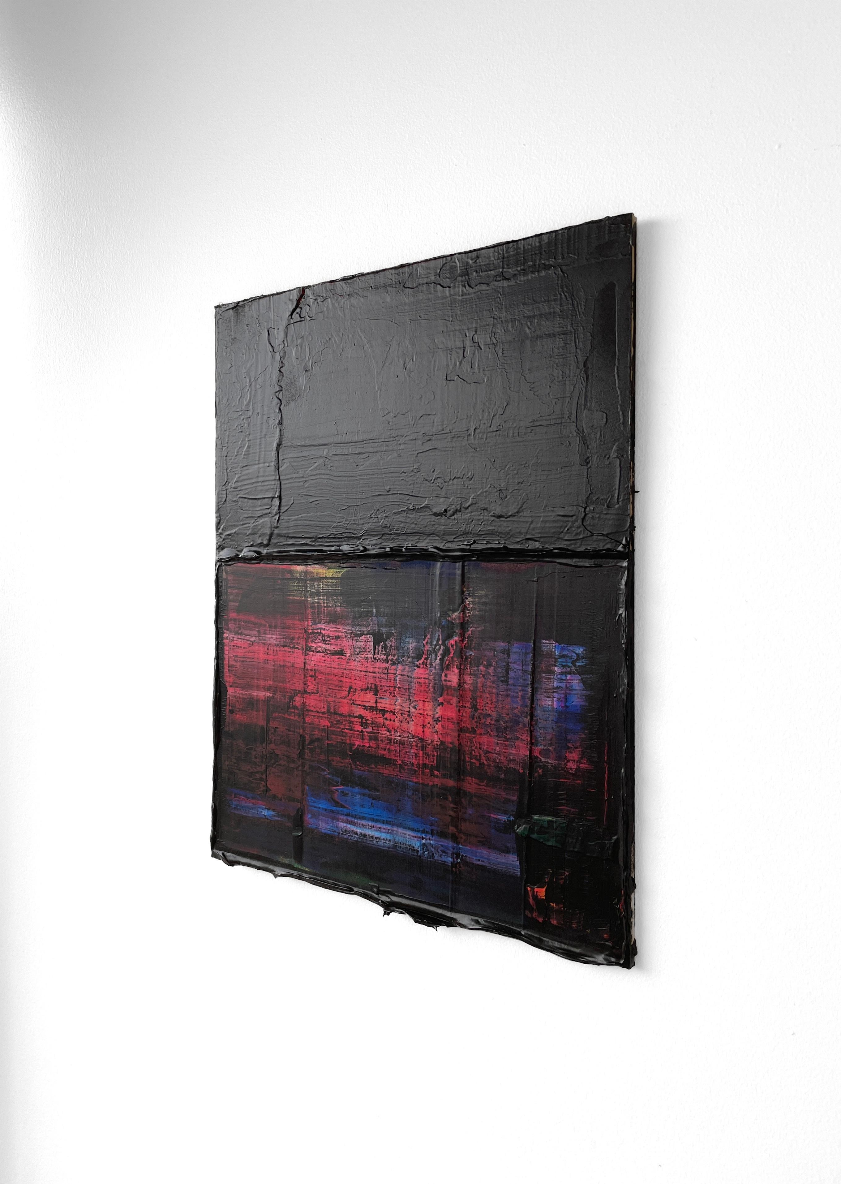 Mid-Century Modern Painting by Roan Barrion 'Untitled Abstract 019’ For Sale
