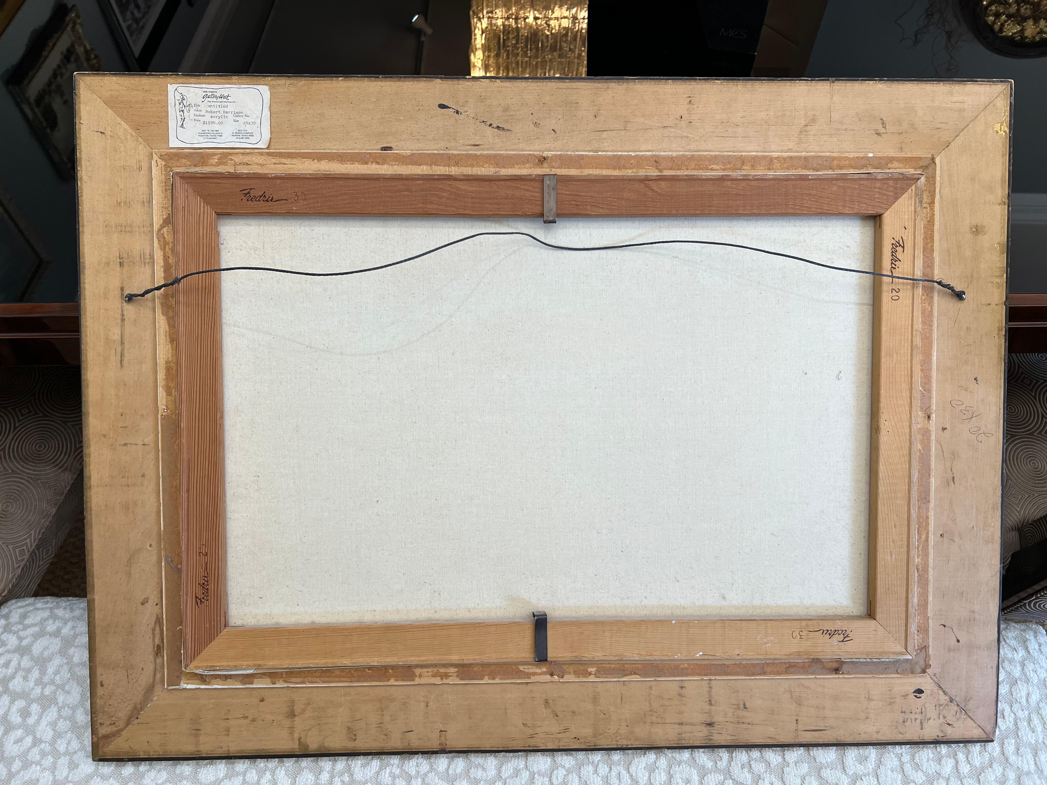 Painting by Robert Harrison For Sale 1