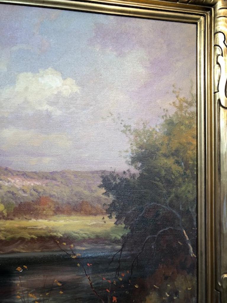 Painting by Robert Wood In Good Condition In Houston, TX