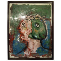 Painting by Rocco Monticolo