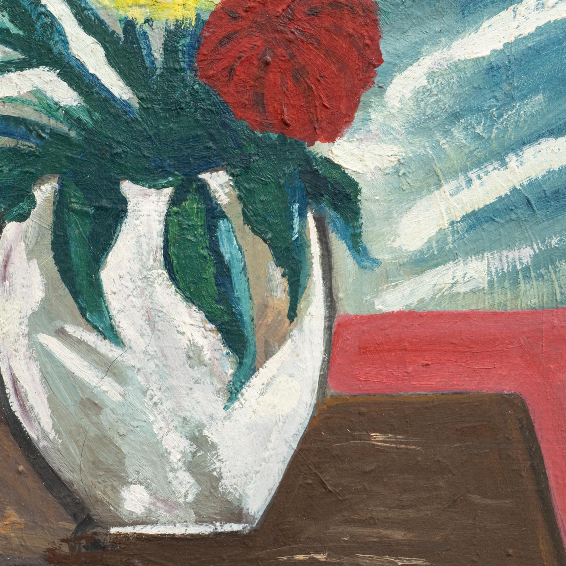 Gemälde von Unknown Artist, Öl auf Leinwand, ca. 1940 im Angebot 4