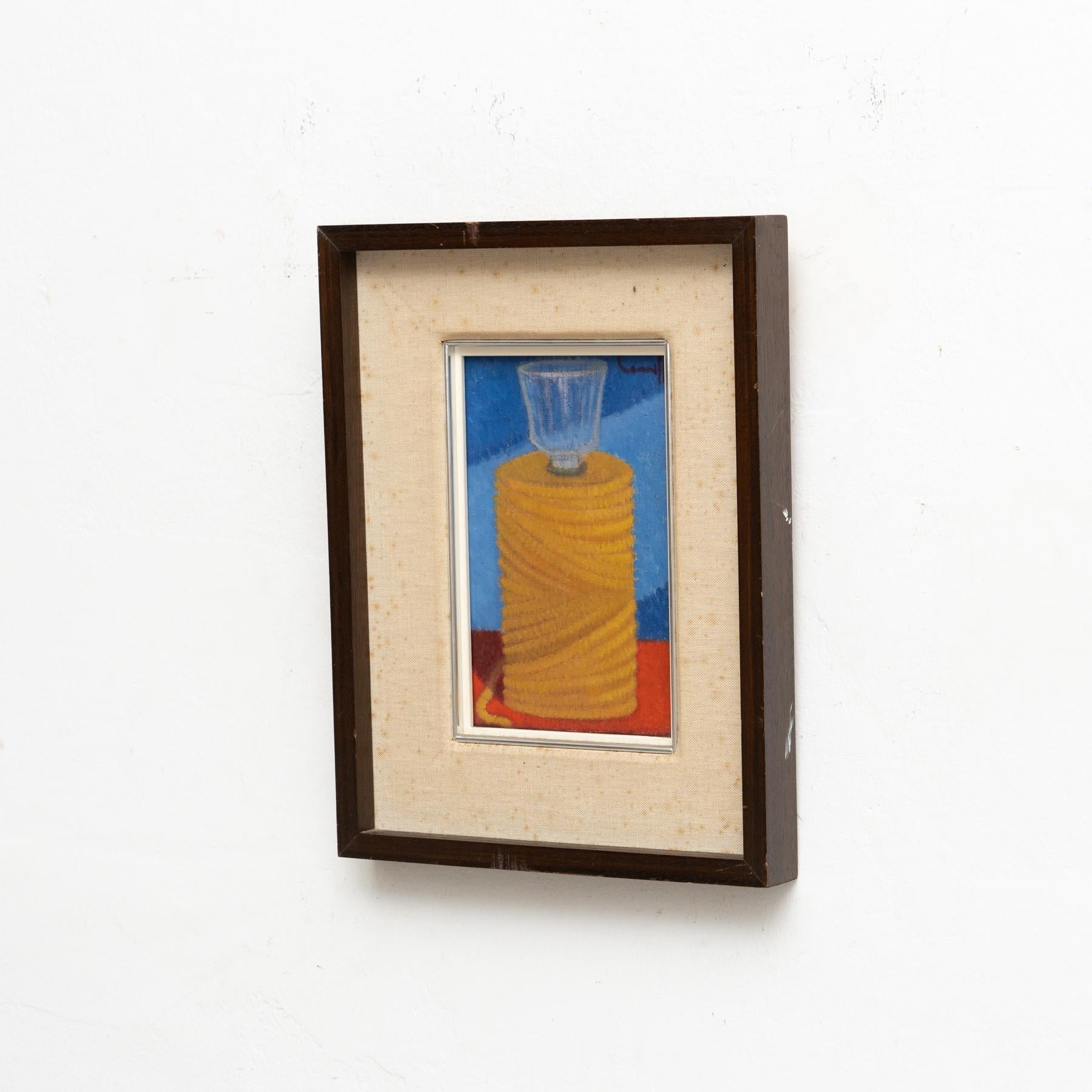 Pintura de artista desconocido, óleo sobre lienzo, hacia 1940 en Bastante bueno estado para la venta en Barcelona, ES