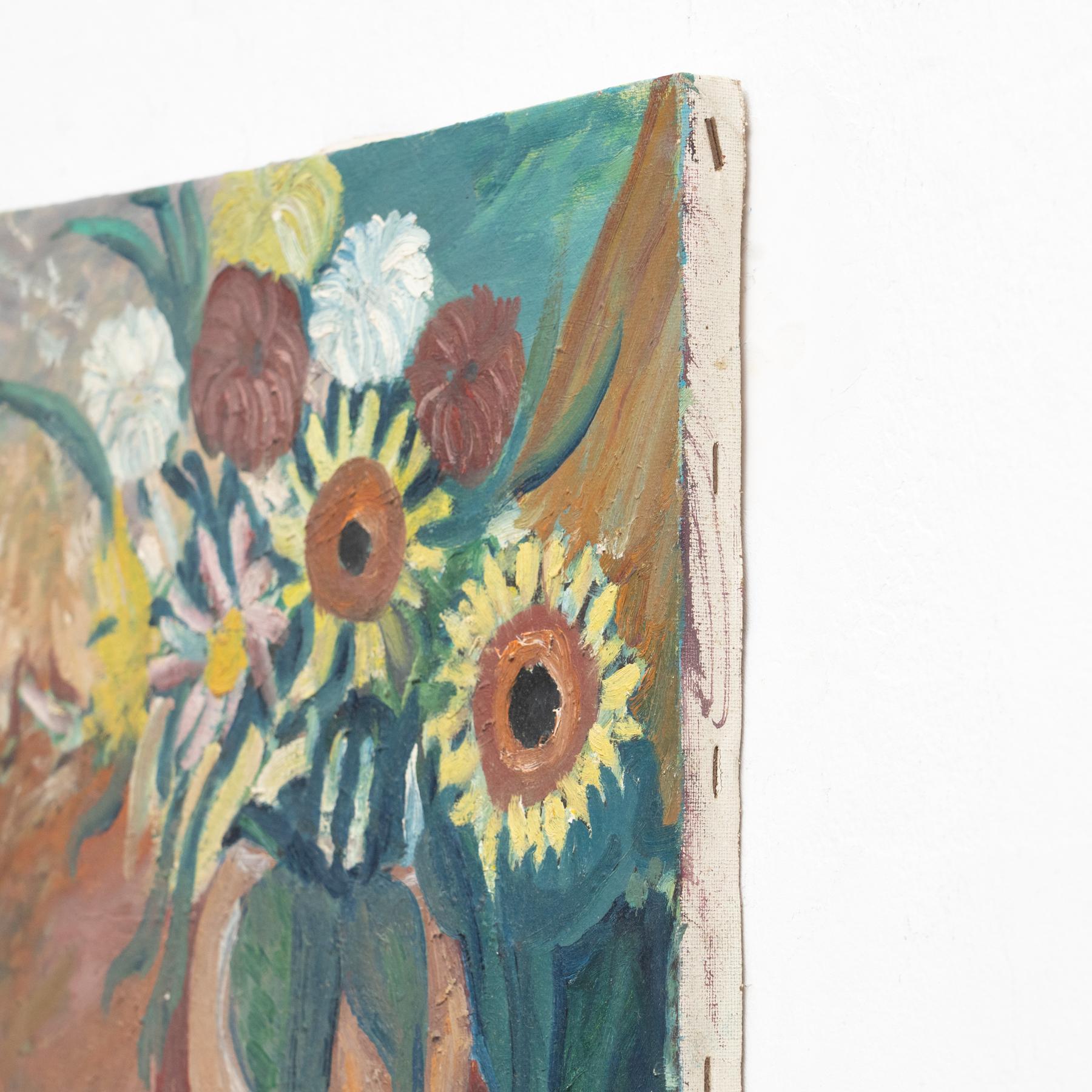 Gemälde von Unknown Artist, Öl auf Leinwand, ca. 1940 (Mitte des 20. Jahrhunderts) im Angebot