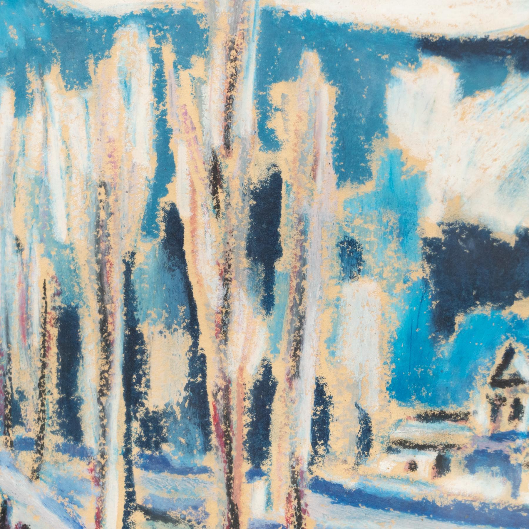 Gemälde von Unknown Artist, Öl auf Leinwand, ca. 1940 im Angebot 1