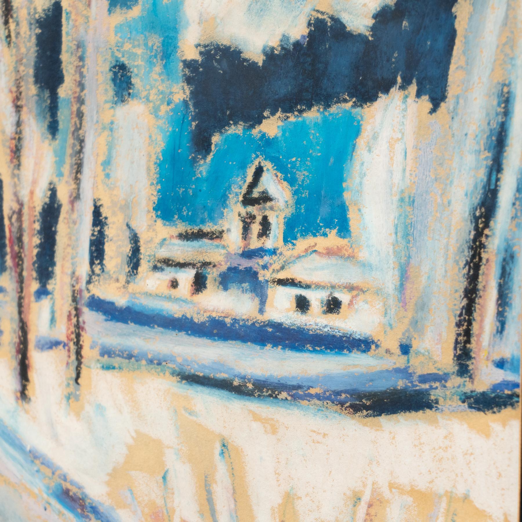 Gemälde von Unknown Artist, Öl auf Leinwand, ca. 1940 im Angebot 2