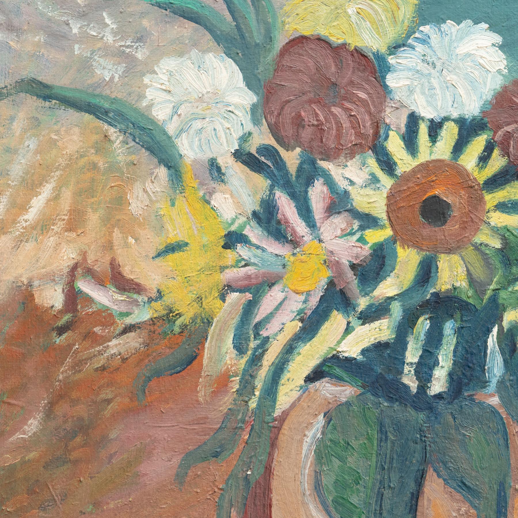 Gemälde von Unknown Artist, Öl auf Leinwand, ca. 1940 im Angebot 3