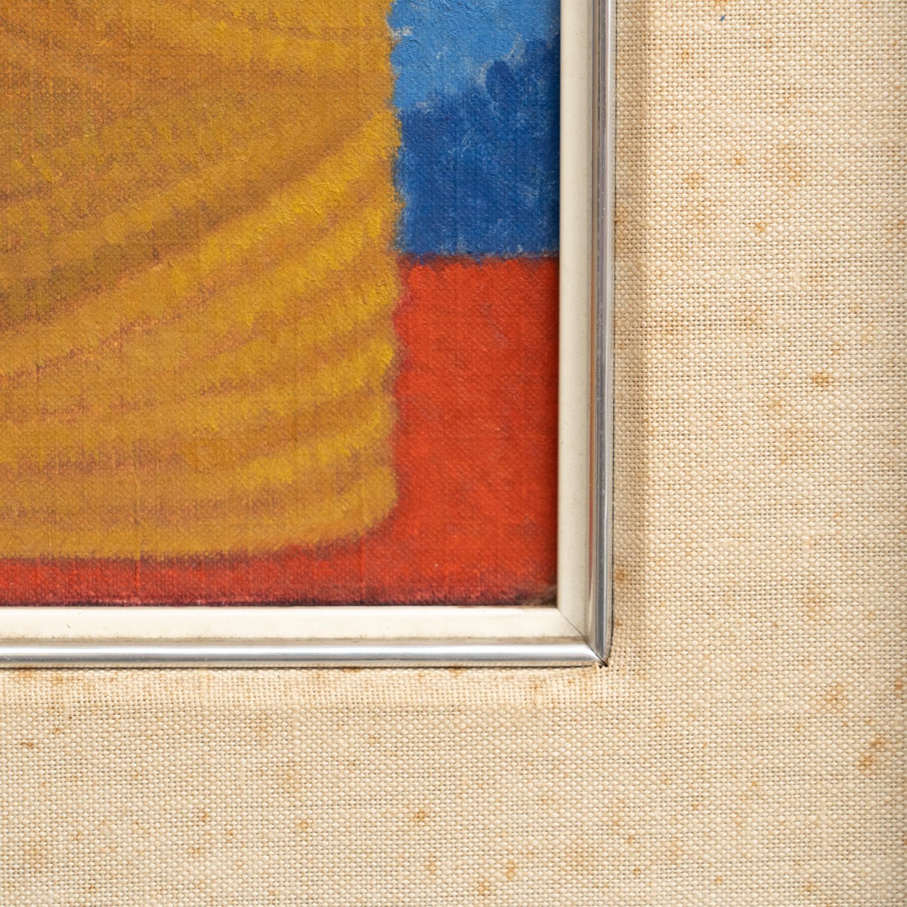 Pintura de artista desconocido, óleo sobre lienzo, hacia 1940 en venta 2