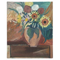 Painting by Unknown Artist, Oil on Canvas, circa 1940