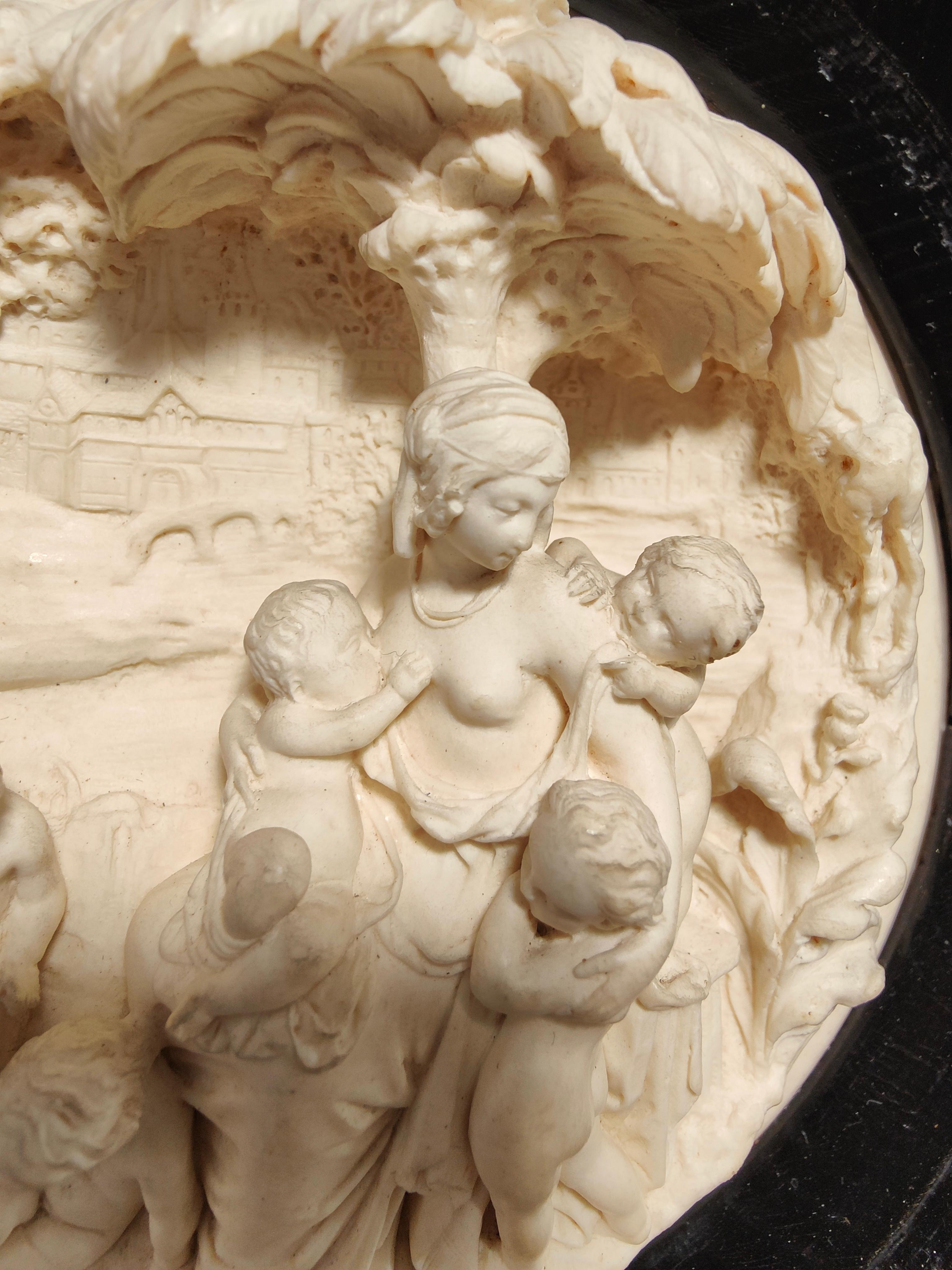 Painting Carved In Sea Foam 19th Century For Sale 7