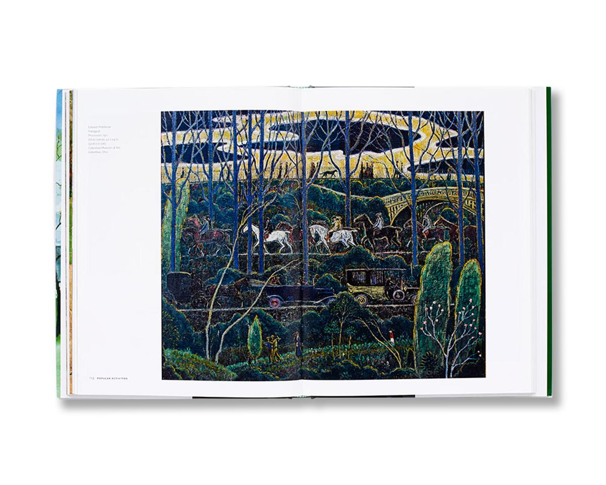 Paper Painting Central Park Book by Roger F. Pasquier For Sale