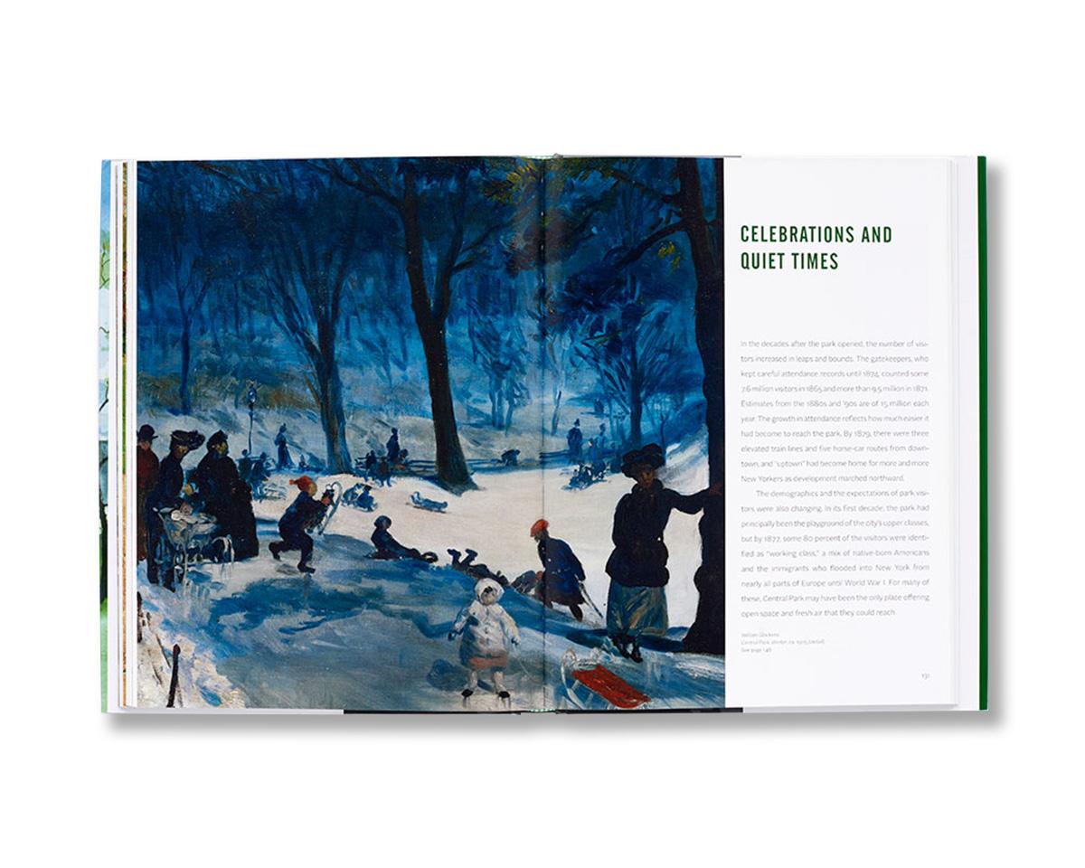 Painting Central Park Book by Roger F. Pasquier For Sale 1