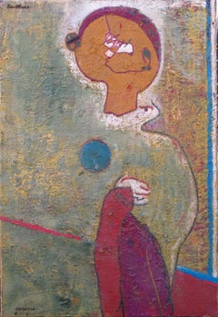 Painting "Character" by Pierre Courtens