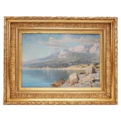 Painting "Crimean Landscape", Russia (Russian Empire) By Junge Ekaterina, 1893