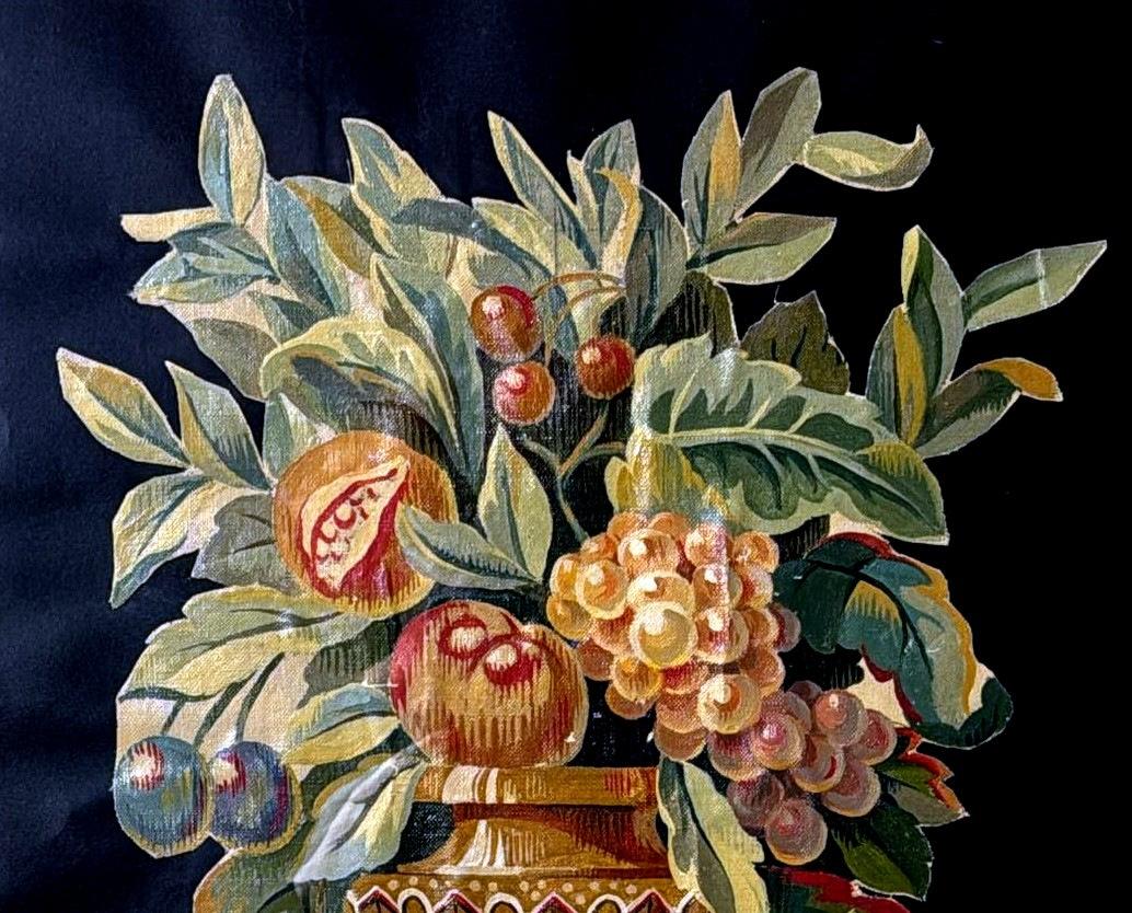 Painting Cutout Oil On Canvas Framed With Faux-Bamboo Wood -02 In Good Condition For Sale In Prato, Tuscany