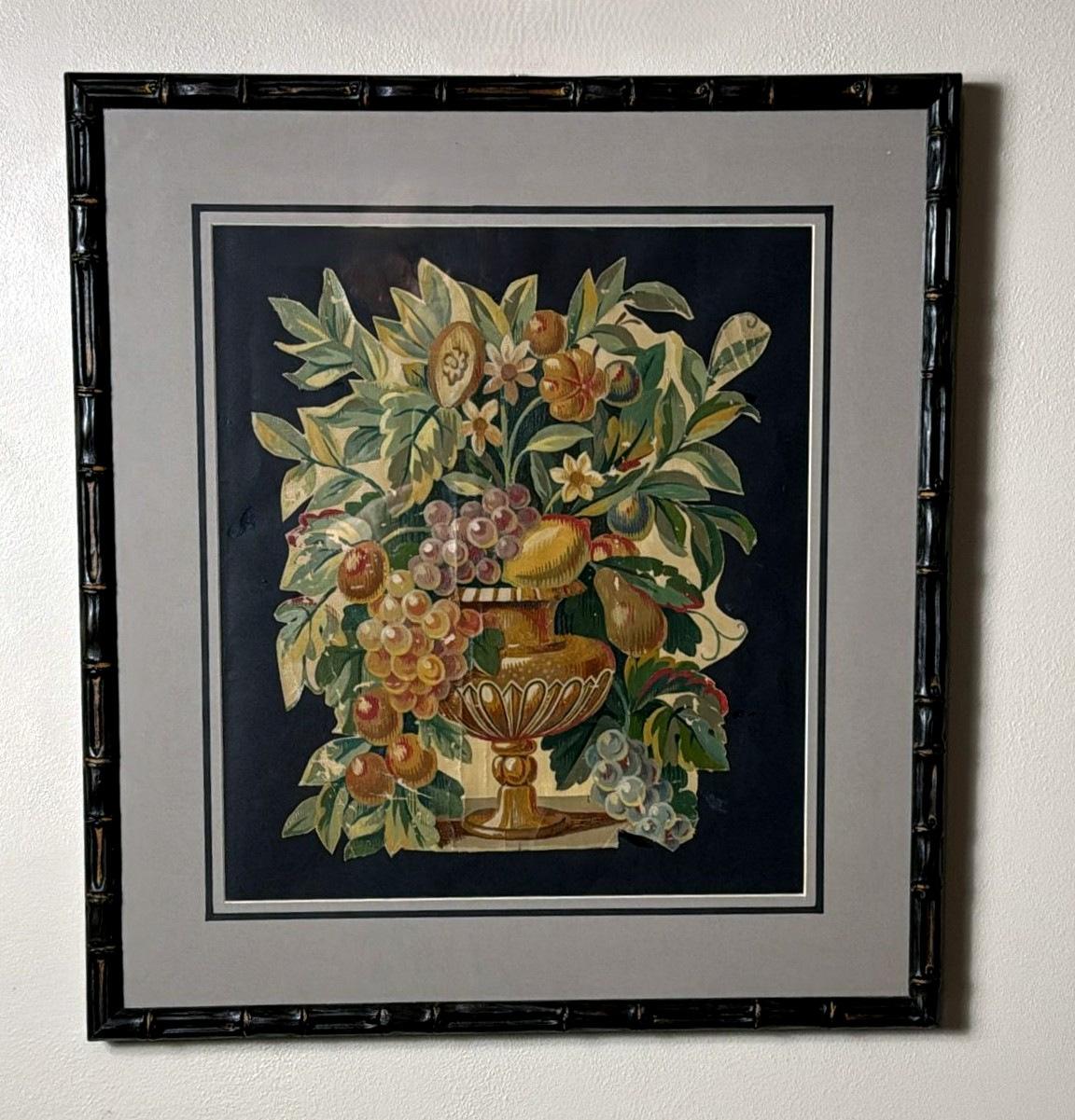 We kindly ask that you read the entire description, as we strive to provide comprehensive technical and historical details to ensure the authenticity of our items. This frame encloses a canvas cutout from an antique oil painting and is particularly
