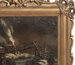 Painting - Dutch School. 19th Century.
