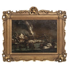 Painting - Dutch School. 19th Century.