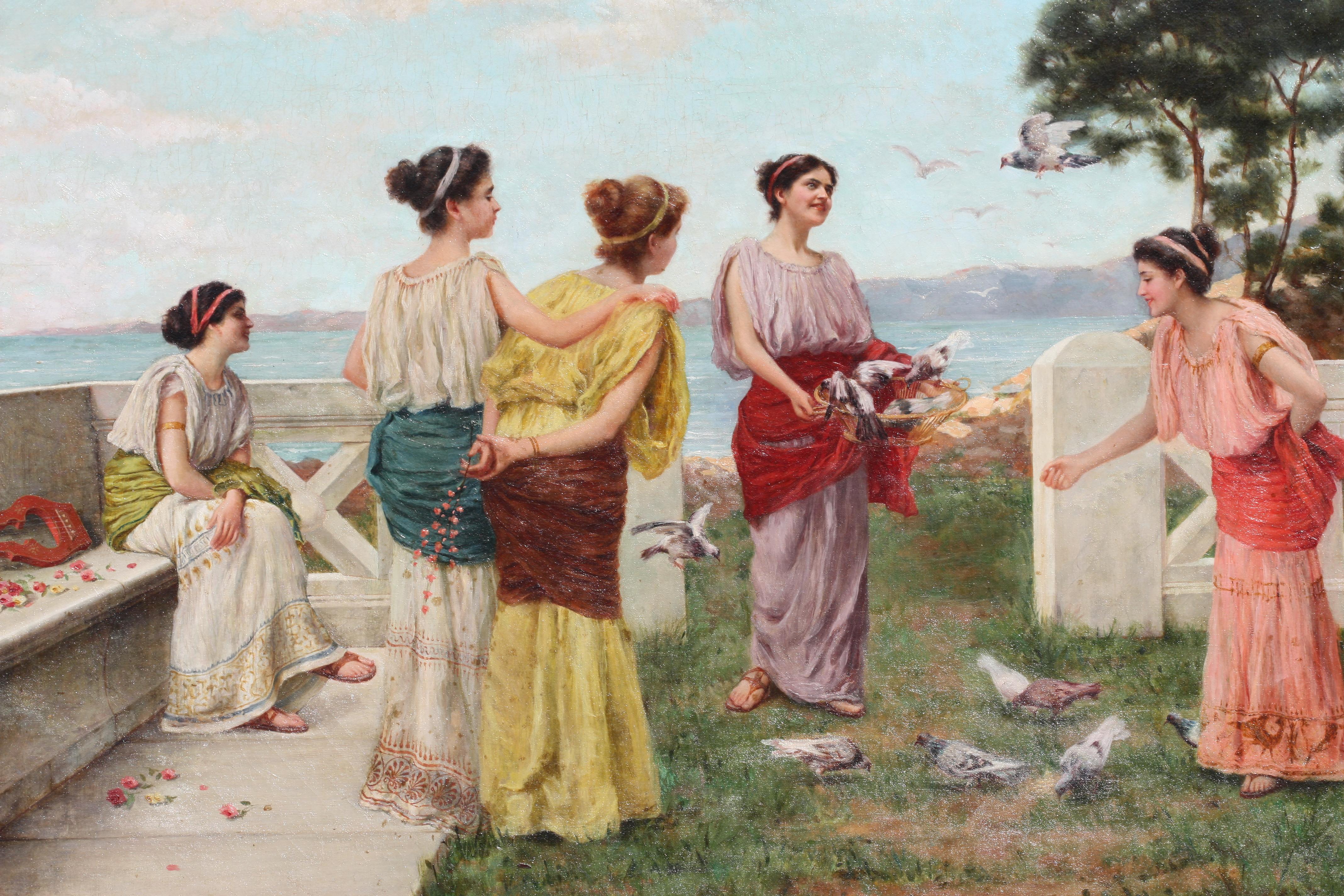 Pittura; A.C. (?) Bellincioni, (Scuola italiana, XIX secolo) in vendita 6