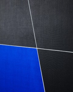 Gemälde "Endlose Wand" von Einar Höste, Schweden, 1986