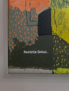 Painting Entitled "Composicion" by Beatriz Cota