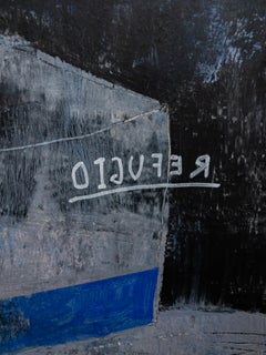 Painting Entitled "Refugio" by Beatriz Cota