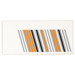 Painting "F" by Lars Erik Falk, Sweden, 1987