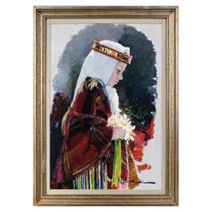 Painting "Festival Day", Latvia By Vityuk Ivan Alexandrovich, 2023