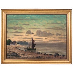 Painting "Fishermen returning from the catch"