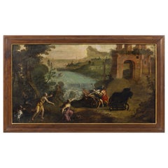 Pintura - Escuela flamenca - «El rapto de Proserpina» - Siglo XVII