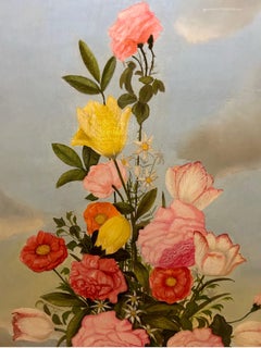 Painting Flowers by Jean Thomassen (1949)