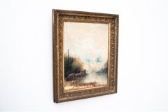 Painting "Forest landscape".