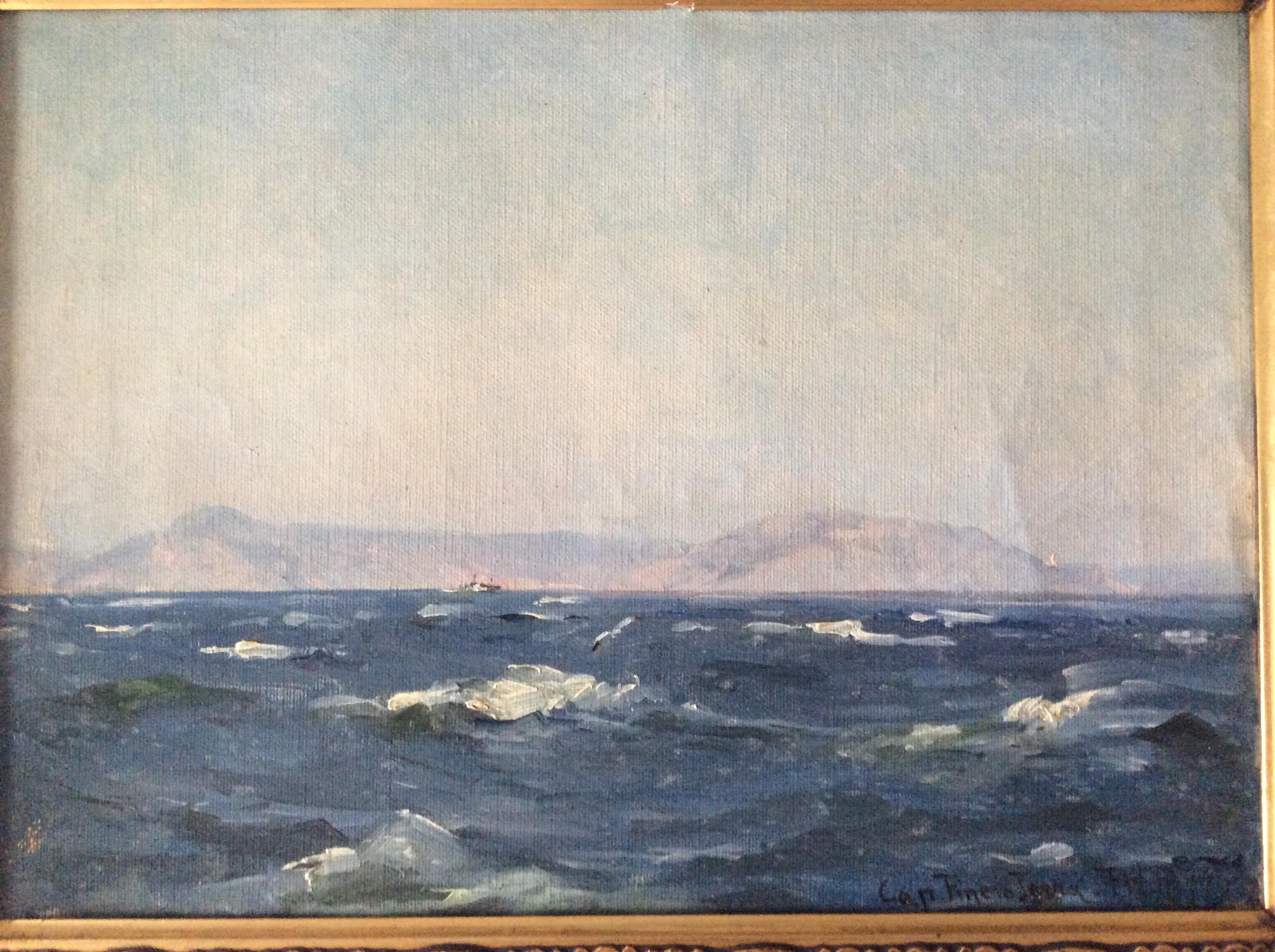 Other Painting Frederik Winther, Cap Finisterre Spain For Sale