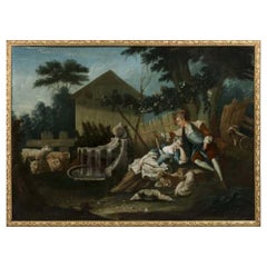 Painting - Gallant Scene - 18th Century