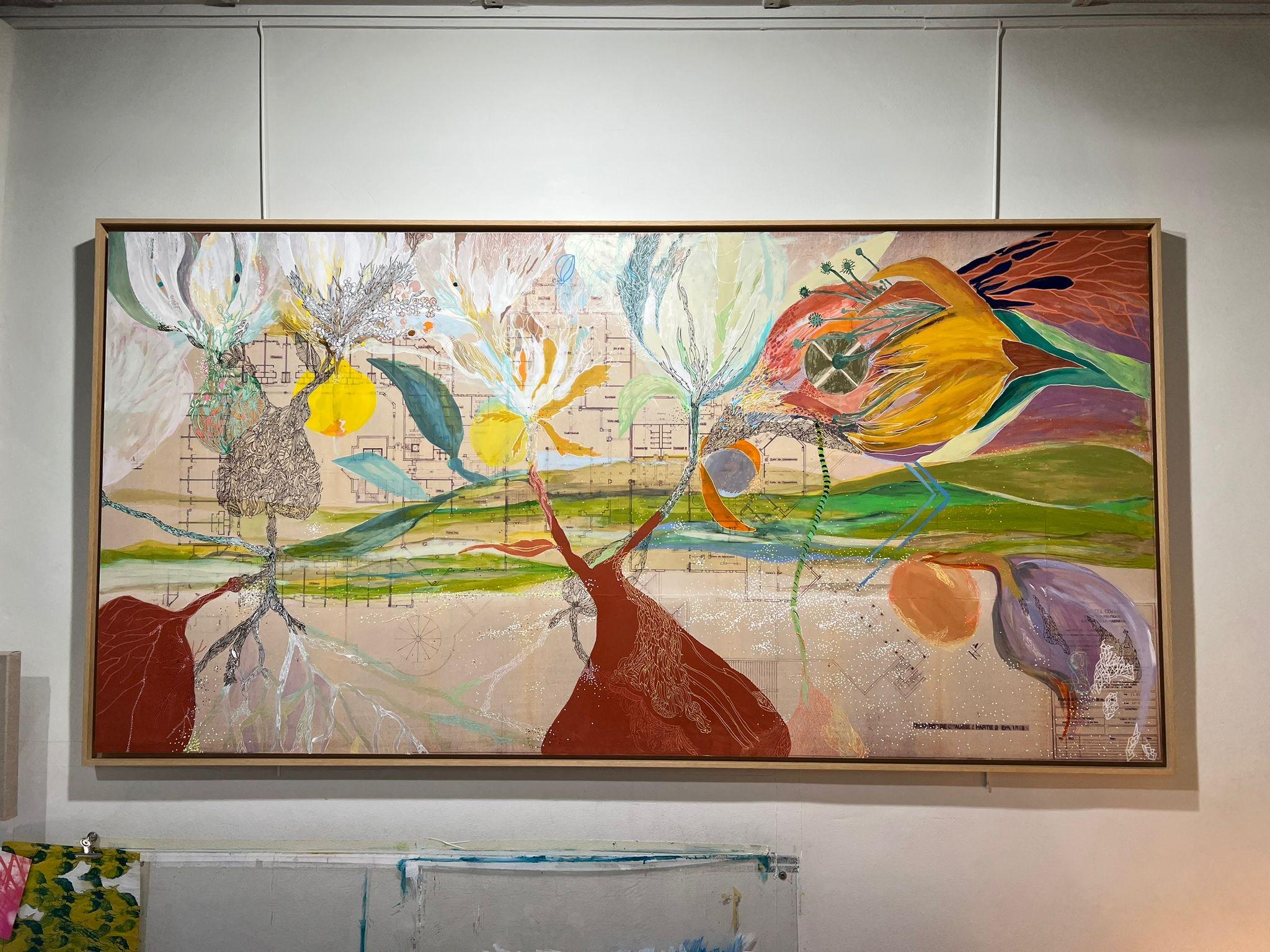 Painting :Germinal For Sale 2
