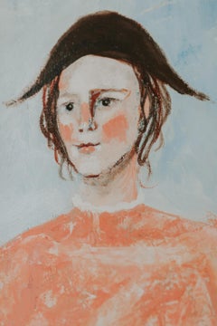 Painting Harlequin with Swan