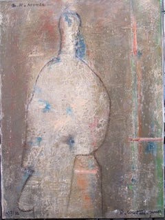 Painting "Henry Moore" by Pierre Courtens