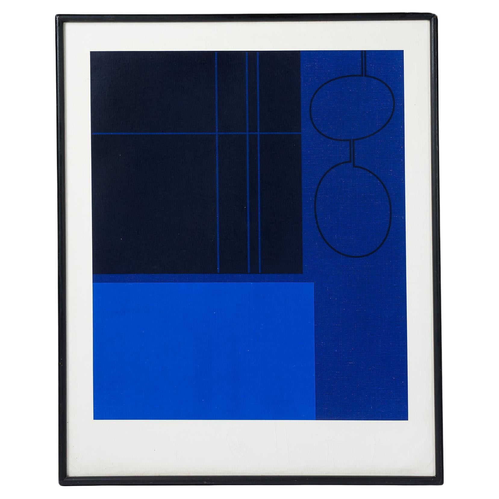 Painting 'Homage à Tatlin III' by Ole Schwalbe, Denmark, 1962 For Sale