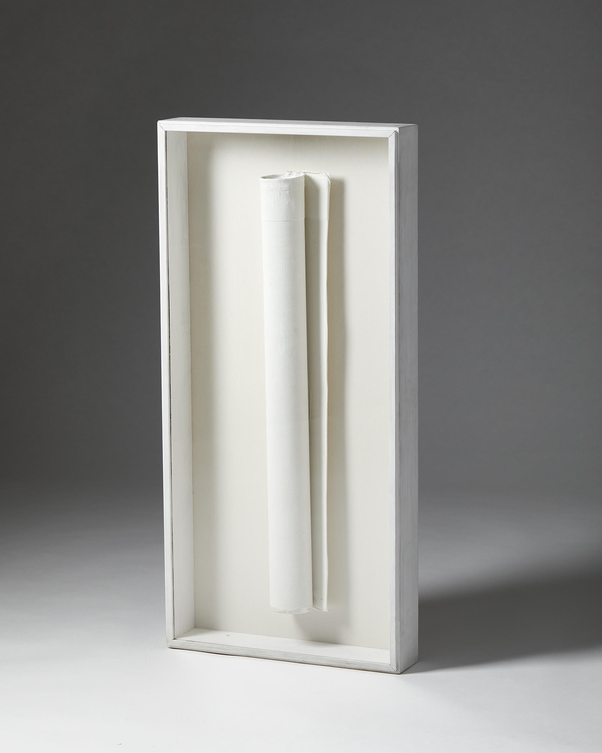 Swedish Framed Object ‘Ikonocasi’ by Rune Hagberg, Sweden, 1980s For Sale
